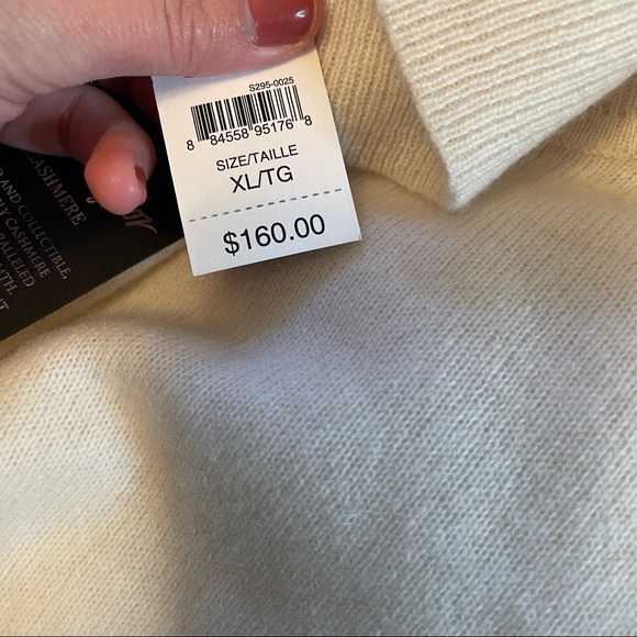 Lord&Taylor 100% Cashmere turtleneck Sweater XL - Picture 9 of 10